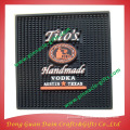 SGS eco-friendly custom branded PVC rubber bar mat